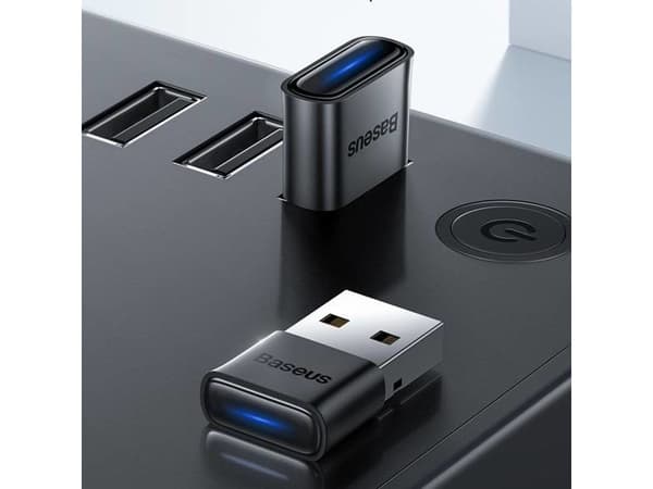 Baseus ZJBA000001, Trådløs, USB, Bluetooth, Sort