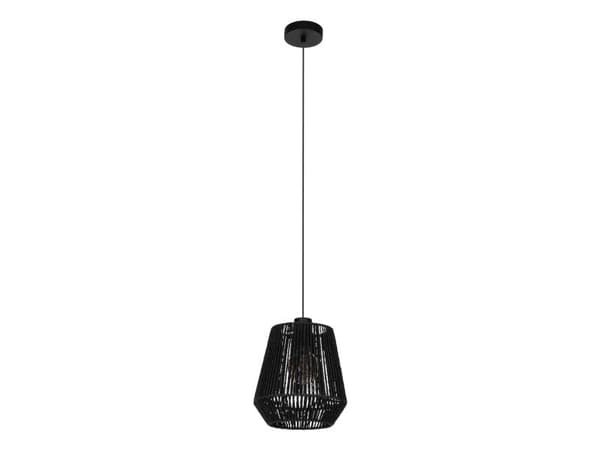 EGLO PERSLEY PENDEL Ø220 E27 SORT FSC