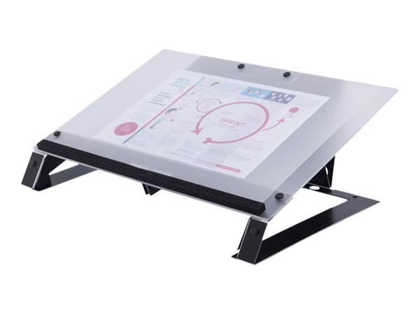 R-Go Document holder Read2Write - Dokumentholder - svart, mattert