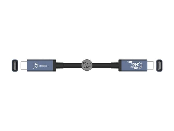 USB 40GBPS 240W USB TYPE-C KAAPELI
