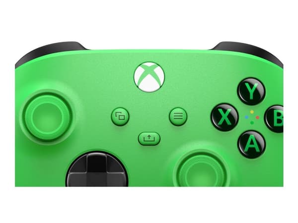 Microsoft Xbox Wireless Controller - Håndkonsoll - trådløs - Bluetooth - hastighetsgrønn - for PC, Microsoft Xbox One, Android, Microsoft Xbox Seri...
