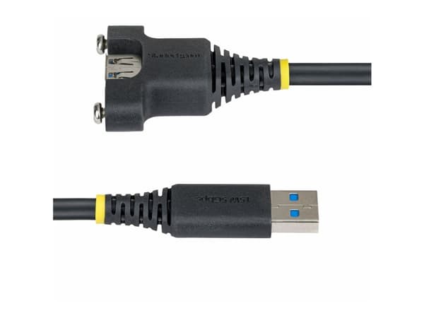 2m Panel Mount USB-A Extension Cable