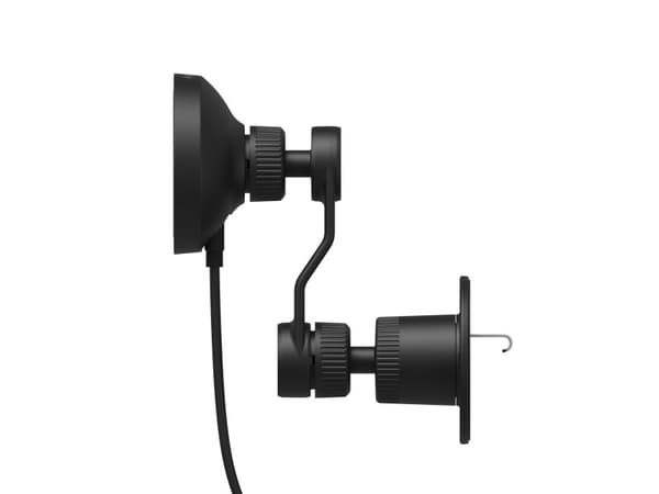 mophie Snap+ Wireless Charging Vent, Automatisk, Cigartenner/lighter, Trådløs lading, Sort