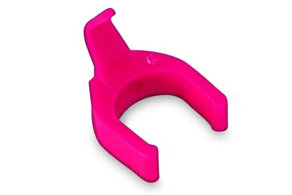 PatchSee PatchClip - Kaapeliklipsi - Fluoresoiva vaaleanpunainen (50 kpl)