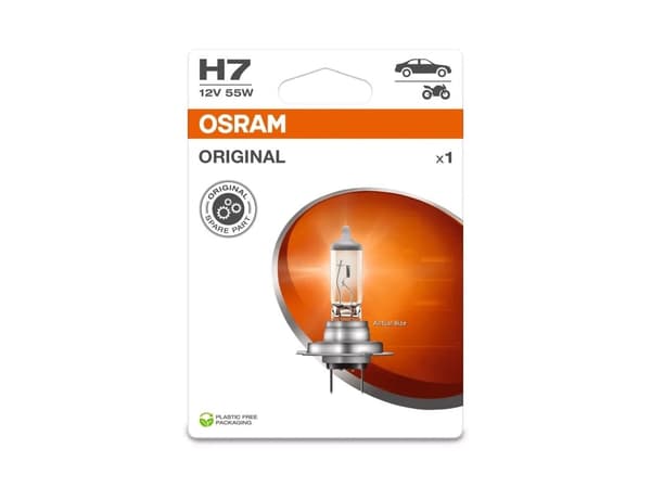 H7 55W 12V PX26D BLI1