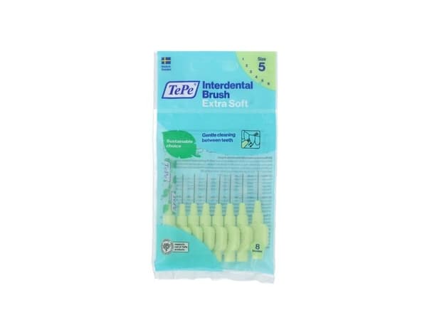 TePe Extra Soft mellanrumsborstar 0,8 mm 8 st