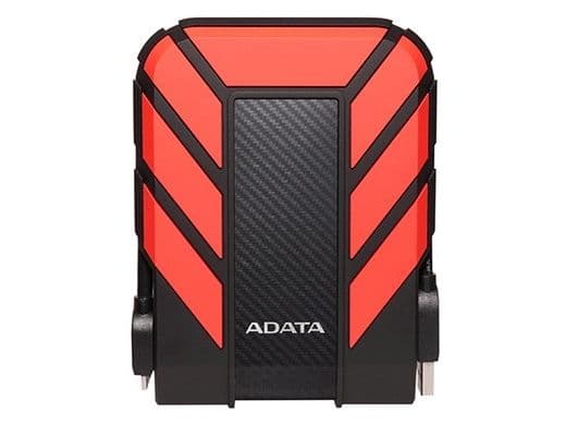 ADATA HD710 Pro, 2 TB, 2.5", 3.2 Gen 1 (3.1 Gen 1), Sort, Rød