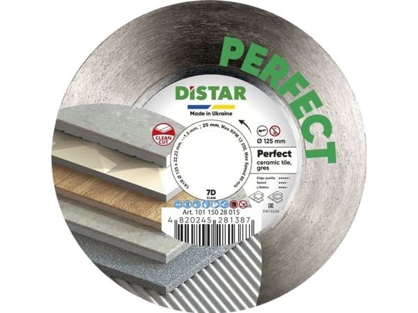 Distar Diamanthjul 1A1R 125x22.23H Perfekt