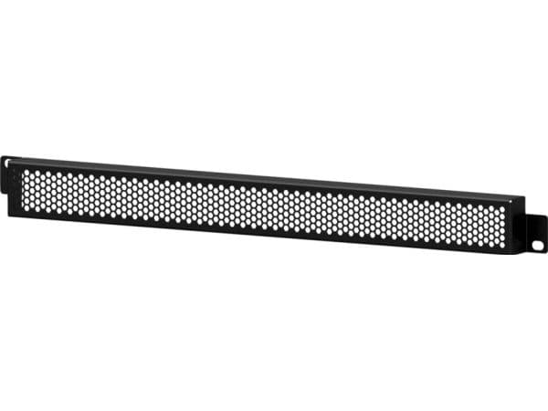 Caymon perforerad 19" täckpanel 1U (BSG01H)