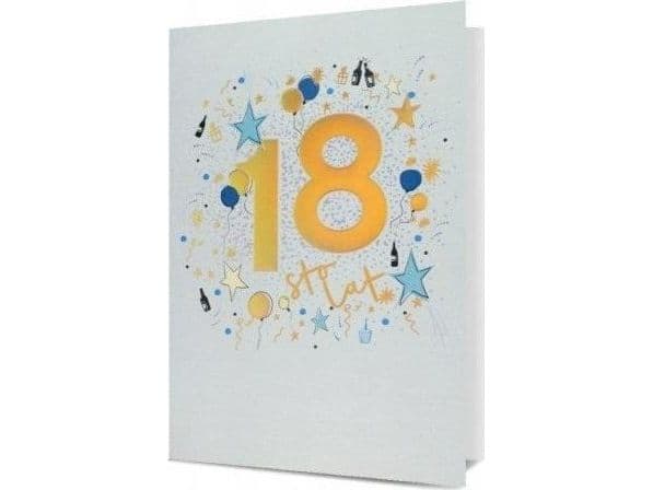 B6 Syntymäpäiväkortti 18