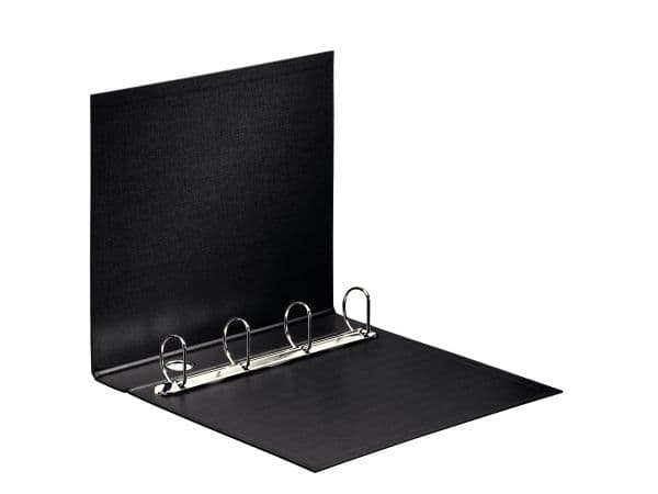 Esselte Standard - Ringpärm - ryggbredd: 60 mm - för A4 Maxi - kapacitet: 400 ark - vit