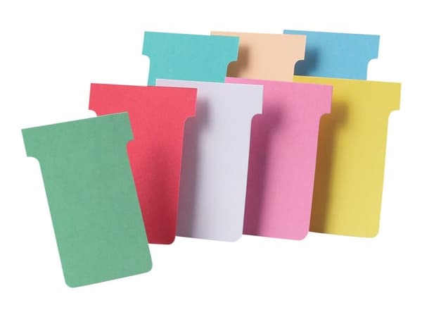 Planlegging Nobo T-kort størrelse 2 rosa /100 - (5 stk.)