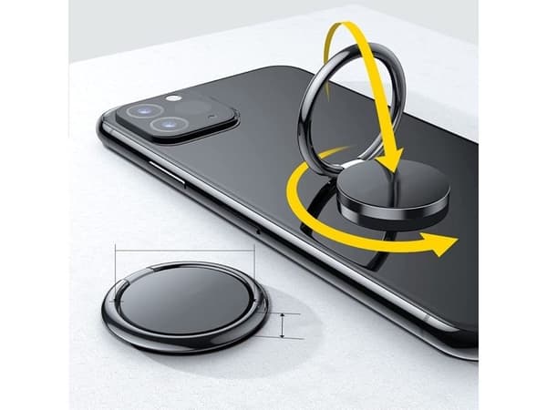 Tech-Protect magnetisk ringhållare för telefon / ring med stativfunktion - Rosa