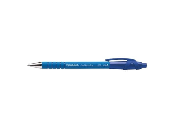 Papermate Flexgrip Ultra, 12, medium Blue, Blå, 12 styck