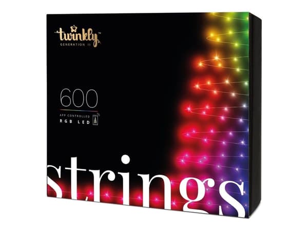 Twinkly Strings 600 LEDs Multicolor RGB - 48 meter/600 lys