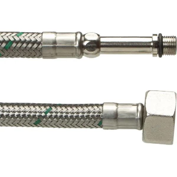 Neoflex spx rostfri flätning DN08 m10 längd x 1/2" 400 mm