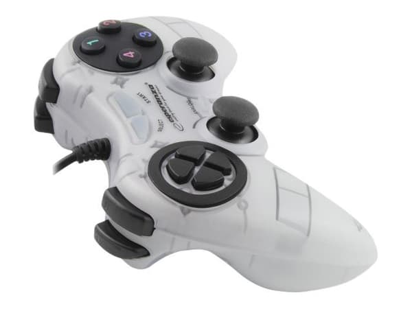Esperanza FIGHTER - Håndkonsoll - kablet - hvit - for PC