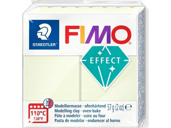 Fimo modellmasse effekt gløder i mørket