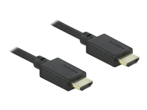 Delock HDMI med Ethernet-kaapeli - 2,5 m