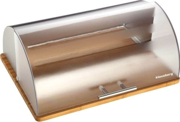 Klausberg brödbox bambu/stål (KB-7096)