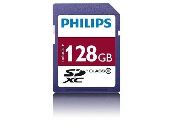 Philips FM12SD55B - Flashminnekort - 128 GB - UHS Class 1 / Class10 - SDXC