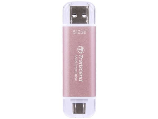 Transcend ESD310P - SSD - 512 GB (bärbar) (USB-C-kontakt)