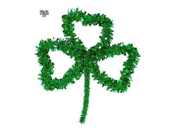 Pyhän Patrickin päivän shamrock koriste