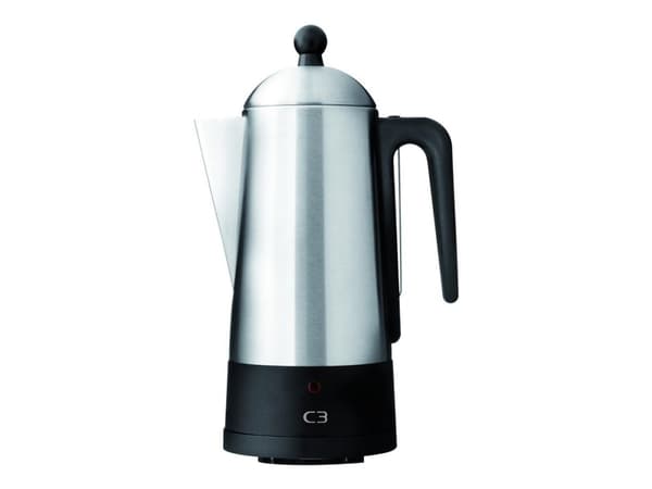 C3 Design Eco - Elektrisk siler - 10 kopper - rustfritt stål