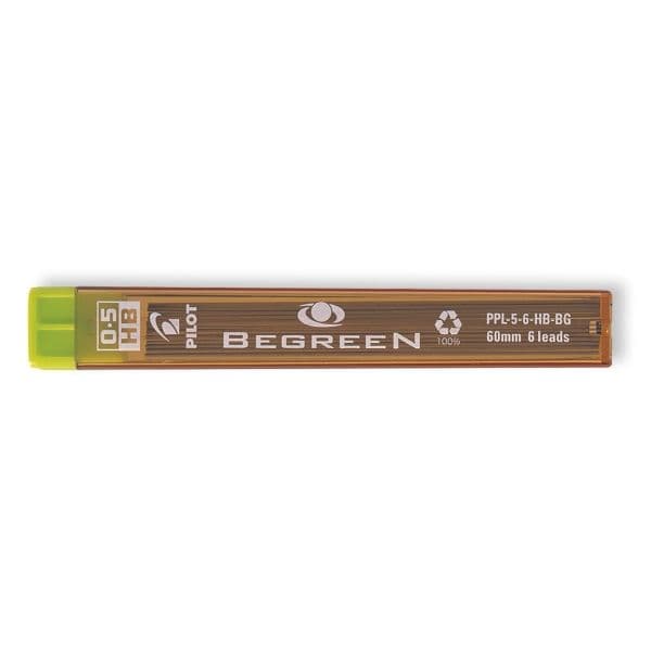 Blyertsstift, PILOT PPL Begreen, 0,5 mm, HB, 12 st/förpackning