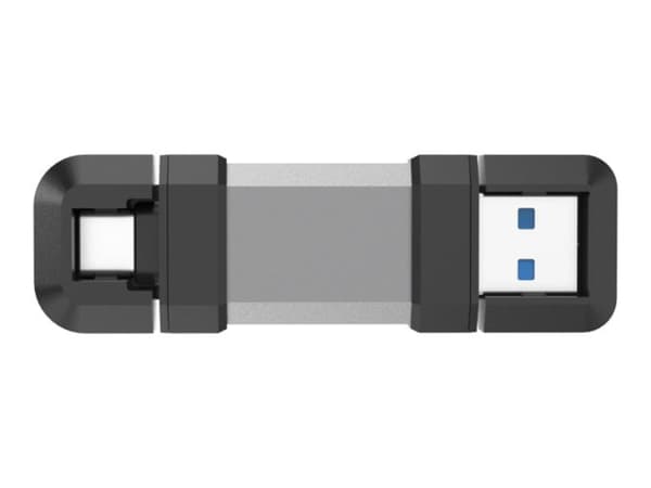 SILICON POWER Mobile C51 - USB-flashstasjon - 128 GB - USB 3.0 / USB-C - sølv