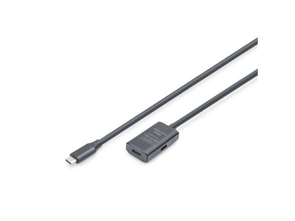 Active USB-C Extension Cable, 5m 5G, USB 3.2 Gen1, USB-C - USB-C (M/F)