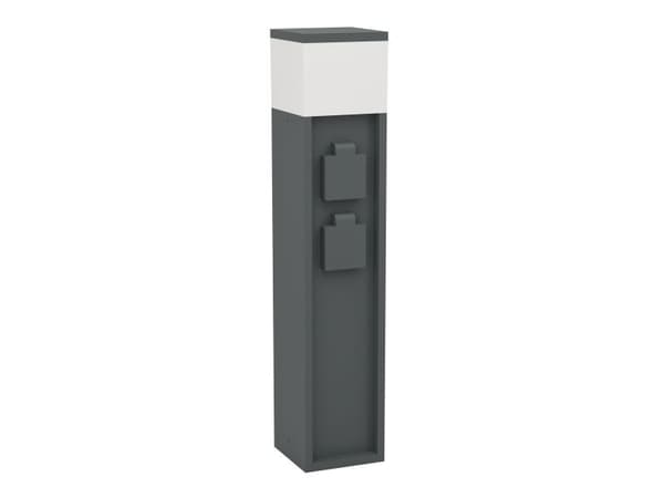 EGLO PARK 5 utomhus uttagsstolpe E27 svart