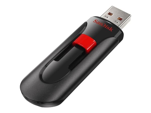 SanDisk Cruzer Glide - USB-flashstasjon - 64 GB - USB 2.0