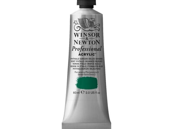 Winsor & Newton Professional Acrylic, 60 ml, Grön, Rör