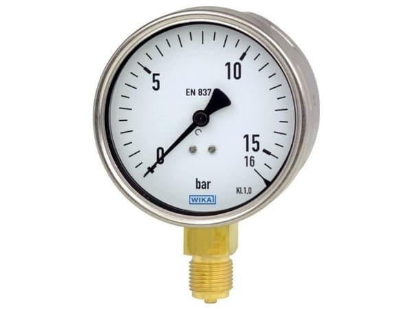 WIKA rörfjäder-manometer 9041842 212.20 - 1 st