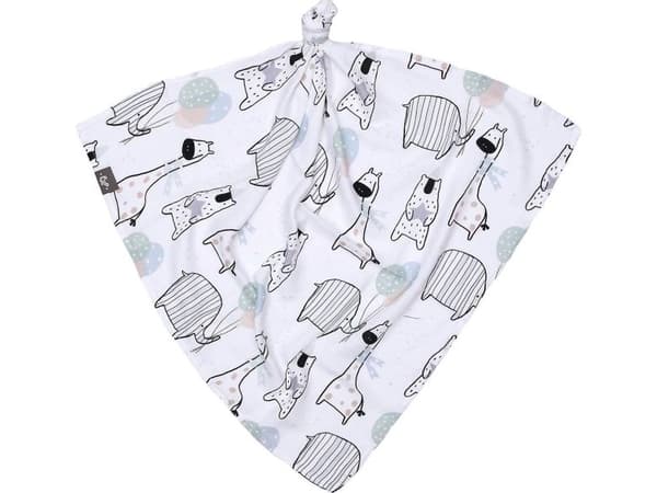 Pulp blöjskydd bambu/muslin 75x70 cm - giraffer