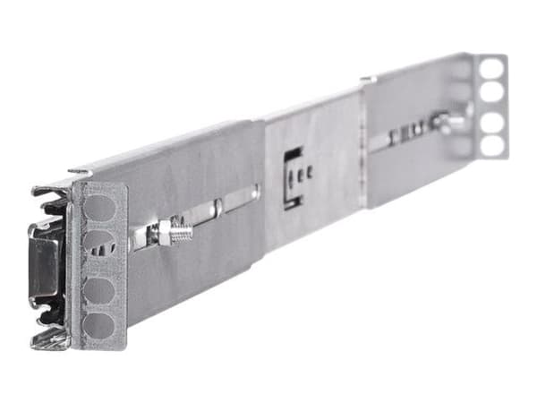 Netrack - Monteringsskinner for rack - sølv - 4U - 19"