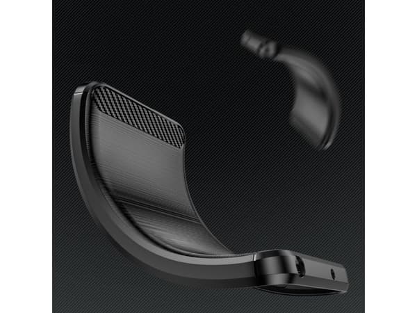 Hurtel Etui silikonowe Carbon Case do iPhone 16 Pro Max - czarne