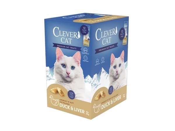 Clever Cat Pillows 30 g Duck & Liver
