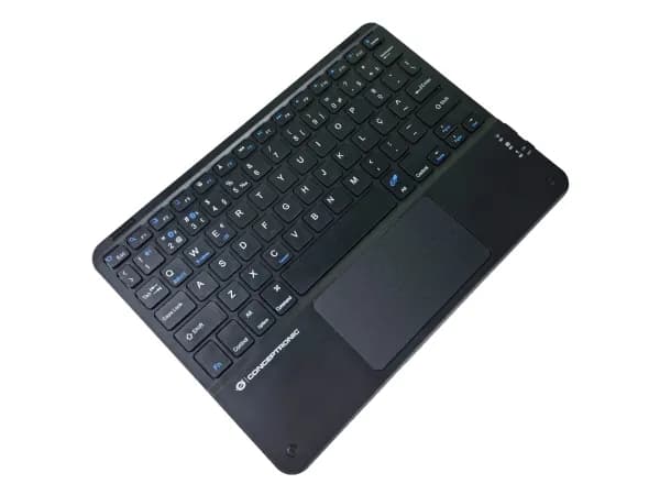 Conceptronic TOBIN01BPT, Tenkeyless (80–87 %), Langaton, Bluetooth, QWERTY, musta