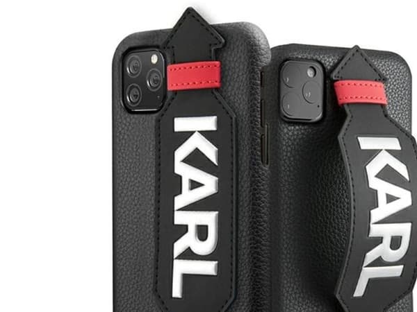 Karl Lagerfeld Strap Case for iPhone 11 Pro 5.8" - Black