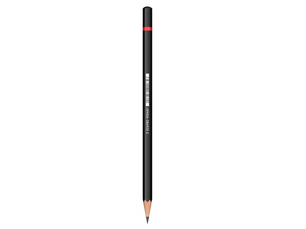 Rotring 2090068, 2B, Svart