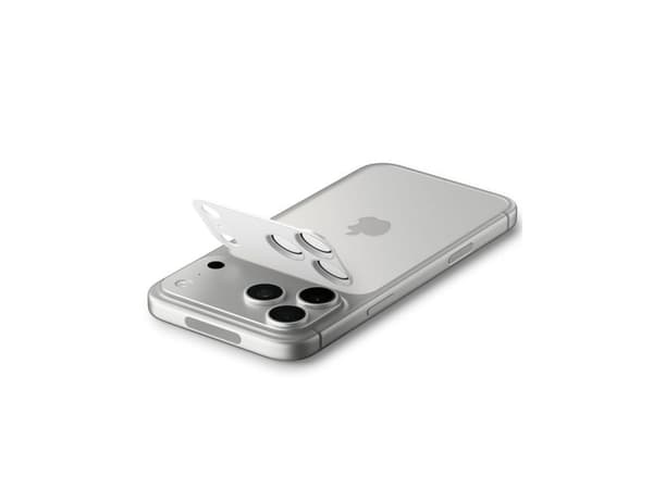 Spigen Optik Pro XL Camera Lens Glass for iPhone 17 Pro Max - Silver
