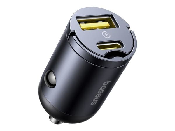 Baseus Mini Billader Tiny Star (U+C) 30W Sort