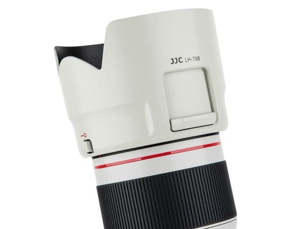 JJC LH-78B WHITE, 7,2 cm, Rund, ABS, Hvit, 47 g
