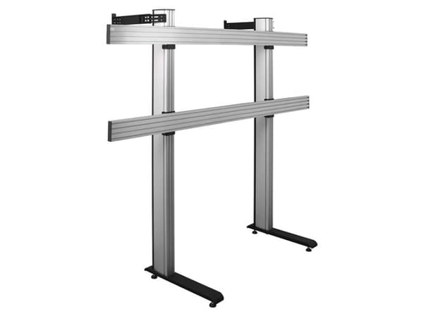 B-TECH System X BT8380-EXTV - Monteringskomponent (4 joining bars) - extension kit - stål - svart - søyle