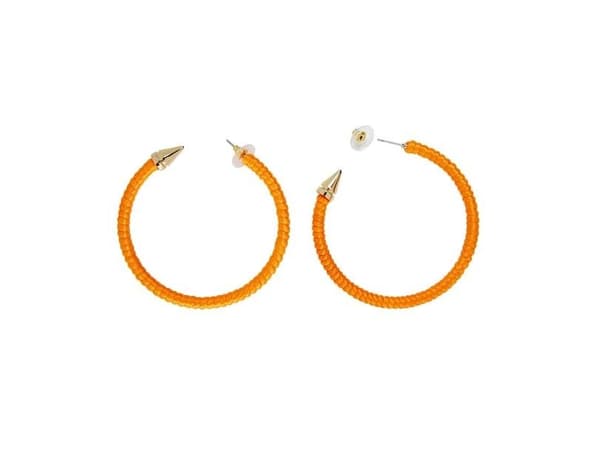 Neonorange øreringe
