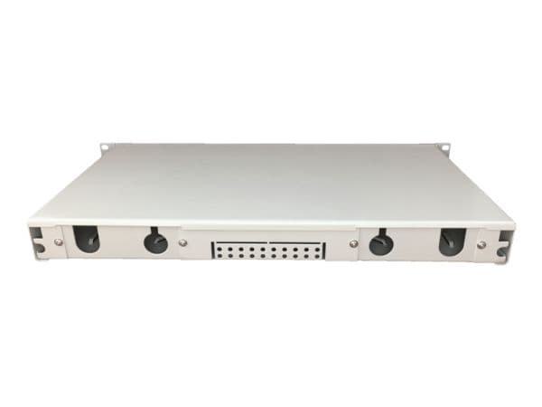 ALANTEC - Patch-panel - SC X 12 - grå, RAL 7035 - 1U - 19"