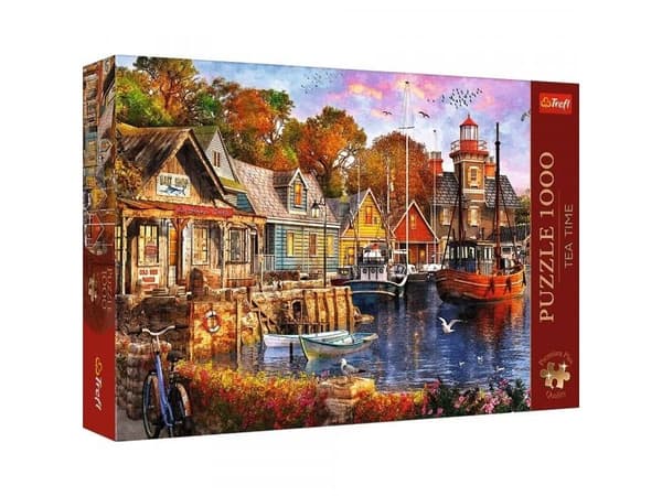 Trefl Puzzle 1000 elementtiä Premium Plus Seaside Corner -palapeli