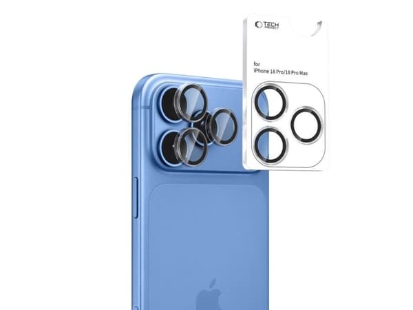 Tech-Protect OSLONA APARATU TECH-PROTECT CAMRING FIT+ IPHONE 18 PRO / MAX CLEAR